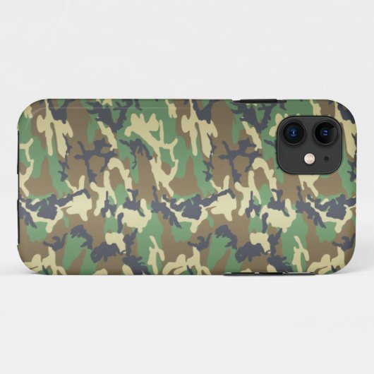 Camouflage Case-Mate iPhone Hülle (Rückseite (Horizontal))