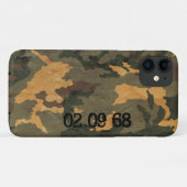 Camouflage Case-Mate iPhone Hülle (Rückseite (Horizontal))