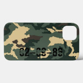 Camouflage Case-Mate iPhone Hülle (Rückseite (Horizontal))