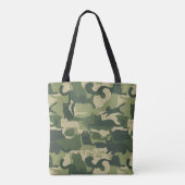 Camouflage Cats Pattern Army Green Kitats Camoufla Tasche (Rückseite)