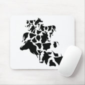 Camouflage cattle mousepad (Mit Mouse)