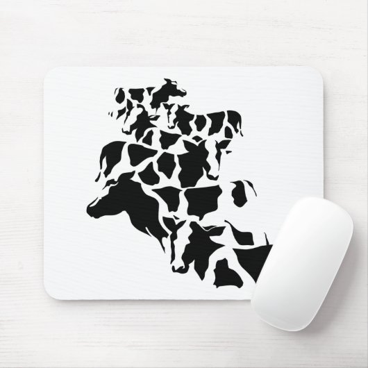 Camouflage cattle mousepad (Mit Mouse)