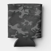 Camouflage Charcoal Gray Dosenkühler (Vorderseite)