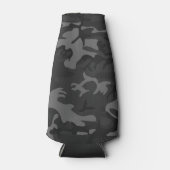 Camouflage Charcoal Gray Flaschenkühler (Vorderseite)