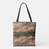 Camouflage Chic Militärische Tasche (Rückseite)