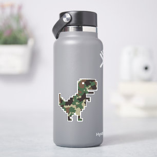 Camouflage Chrome T-Rex Aufkleber