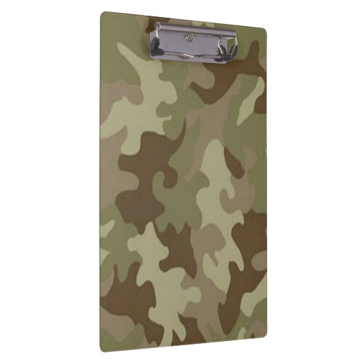 Camouflage Clipboard Klemmbrett (Rechts)