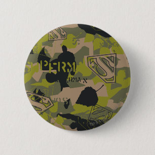 Camouflage Collage Button