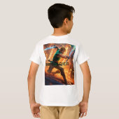 Camouflage Cool: T - Shirt der Kinderarmee (Schwarz voll)