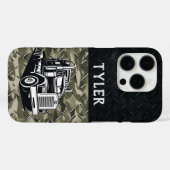 Camouflage cooler LKW-Name Case-Mate iPhone Hülle (Rückseite (Horizontal))