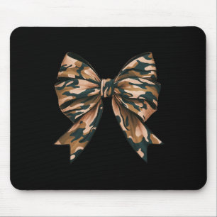 Camouflage Coquette Bow Duck Hunt Duck Jagd Frauen Mousepad