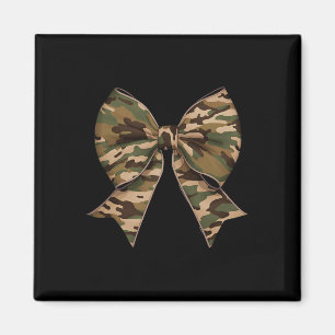 Camouflage Coquette Bow Duck Jagd Mädchen Kinder F Magnet