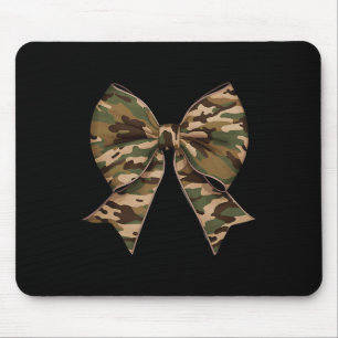 Camouflage Coquette Bow Duck Jagd Mädchen Kinder F Mousepad