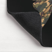 Camouflage Coquette Bow Duck Jagd Mädchen Kinder F Mousepad (Ecke)