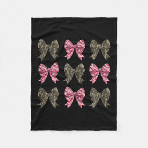 Camouflage Coquette Bow Duck Jagen Kinder Jungen M Fleecedecke