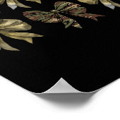 Camouflage Coquette Bow Duck Jäger Boys Poster (Ecke)