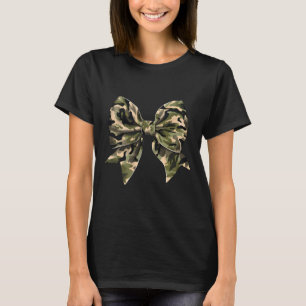 Camouflage Coquette Bow Hunt Duck Jagd Camouflage T-Shirt