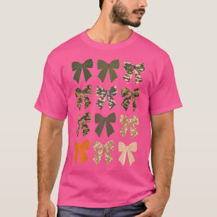 Camouflage Coquette Bow Jagd Camouflage Alte Camou T-Shirt