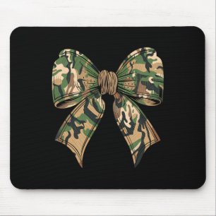 Camouflage Coquette Bow Jagd Camouflage Alte Jäger Mousepad