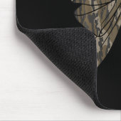 Camouflage Coquette Bow Jagd Frauen Mädchen Mousepad (Ecke)