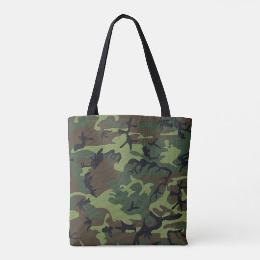 Camouflage Crazy: Wenn man einfach nicht genug bek Tasche (Rückseite)