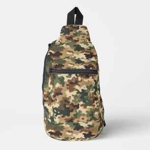 Camouflage Crossbody Bag