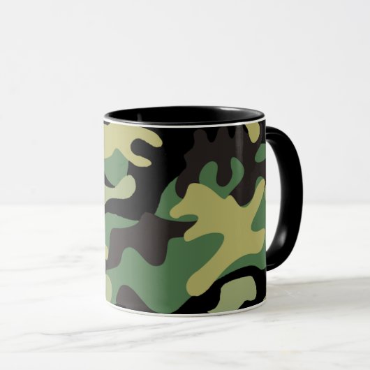 Camouflage-Cup Tasse (VorderseiteRechts)