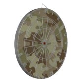 Camouflage Dart Board Dartscheibe (Vorderseite Links)