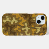 Camouflage der Alten Schule Brown Case-Mate iPhone Hülle (Rückseite (Horizontal))