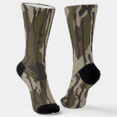 Camouflage der Alten Schule Ente Jagd Camouflage Socken (Gewinkelt)