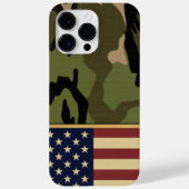 Camouflage der amerikanischen Flagge Case-Mate iPhone Hülle (Rückseite)