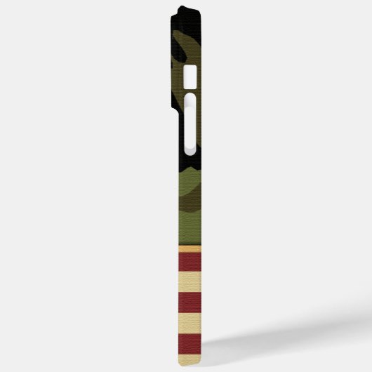 Camouflage der amerikanischen Flagge Case-Mate iPhone Hülle (Rückseite / Links)