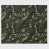 Camouflage der Artistischen Armee Geschenkpapier (Flach)
