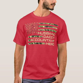 Camouflage der Buchhalter - Vater T-Shirt