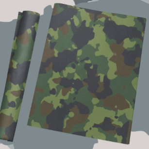 Camouflage der Camouflage Grüne Armee des Militärw Geschenkpapier