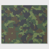 Camouflage der Camouflage Grüne Armee des Militärw Geschenkpapier (Flach)