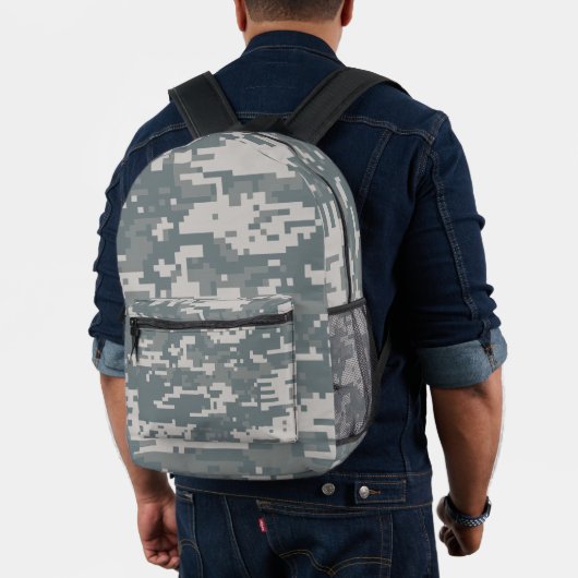 Camouflage der digitalen Natur Bedruckter Rucksack (Insitu (Modell))