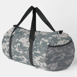 Camouflage der digitalen Natur Duffle Bag