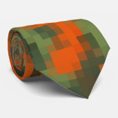 Camouflage der digitalen Sicherheit Krawatte (Gerollt)
