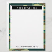 Camouflage der grünen Armee (Vorne/Hinten)