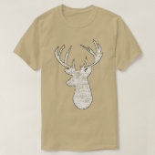 Camouflage der Hirschjagd 2Seite T-Shirt (Design vorne)