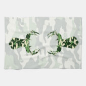 Camouflage der Hirschjagd Handtuch (Horizontal)