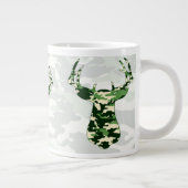 Camouflage der Hirschjagd Jumbo-Tasse (Rechts)