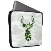 Camouflage der Hirschjagd Laptopschutzhülle (Vorne Rechts)
