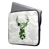 Camouflage der Hirschjagd Laptopschutzhülle (Vorderseite Links)