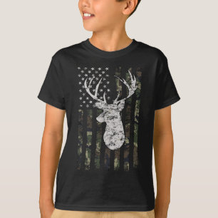 Camouflage der Hirschjagd T-Shirt