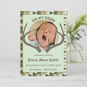 Camouflage der Jagd Mädchen oder Junge Ankündigung (Stehend Vorderseite)