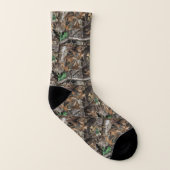 Camouflage der Jäger-Forstbaum #1-Socken Socken (Rechts - Außen)