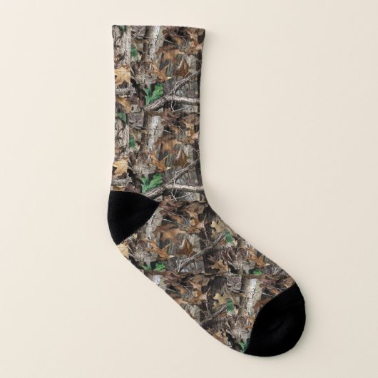 Camouflage der Jäger-Forstbaum #1-Socken Socken (Links - Innen)