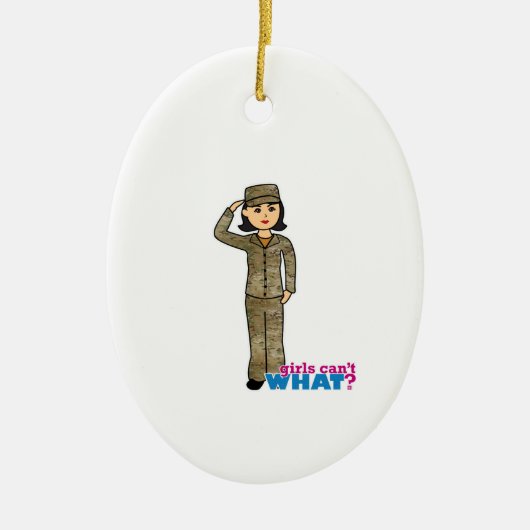 Camouflage der Luftwaffe Keramik Ornament (Vorne)